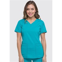 Топ женский Dickies DK730, бирюзовый, 2XL DK730-TLB-2XL