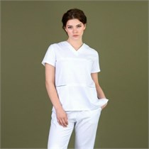 Туника женская TZ300, белый, 42 TZ300-WHT-42