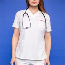 Туника женская 247 Montana, R150 белый, S 247R150S