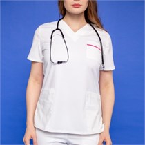 Туника женская 247 Montana, R150 белый, XL 247R150XL