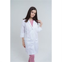 Халат женский TZ120, белый, 48 TZ120-WHT-48