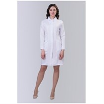 Халат женский 259, длинный рукав, белый, 50 DOCTOR-BIG-2-59-02-4-50