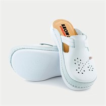 Сабо женские Леон MED156, белый, 41 LN156-WHT-41