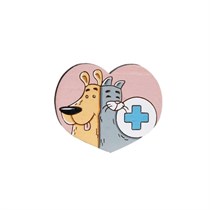 Значок "Значок ветеринара" AW_M18