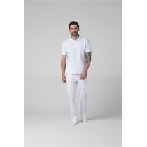 Поло мужское, белый, 48 DRN510-WHT-48