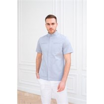 Туника мужская, на молнии, серый, 50 DRN740-GRY-50