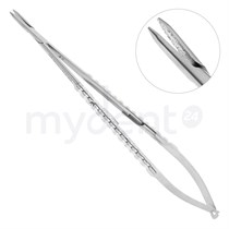 Иглодержатель хирургический прямой Micro-Nadelhalter , 18 см, 40-95DS* 40-95DS
