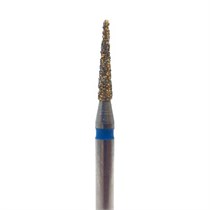 Бор алмазный 898Q FG, GOLD Line, конус заостренный (тонкий), D=1,2 мм, L=6,0 мм, синий 806.314.164.524.012_Q