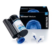 Identium Medium Fast - среднетекучий оттискной материал, короткое время прибывания во рту, 380 мл + принадлежности 14718