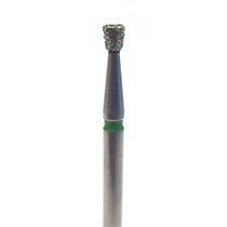 Бор алмазный 805G FG, обратный конус, D=1,4 мм, L=1,5 мм, зеленый 806.314.012.534.014