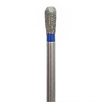 Бор алмазный Ecoline E 830 RL, груша удлиненная, турбинный наконечник, D=2.1 мм, синий, 1 шт E-830-RLM-314-021_1