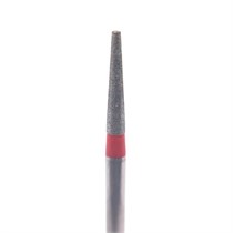 Бор алмазный Ecoline E 846 F, конусный цилиндр, турбинный наконечник, D=1.6 мм, красный, 1 шт E-846-F-314-016_1