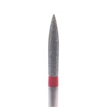 Бор алмазный Ecoline E 862 F, пламевидный, турбинный наконечник, D=1.4 мм, красный, 1 шт E-862-F-314-014_1