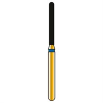 Бор алмазный G882, цилиндр со скругленным торцом, D=1,2 мм, L=10,0 мм, FG F, 1 шт 200700AA