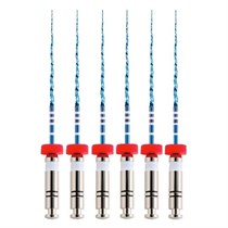 UltraFiles Blue (Heat Activation) - машинные файлы, 31 мм, конус .02, №15, никель-титан, 6 шт 1884031015