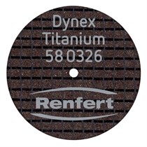 Диски Dynex Titanium, для драгоценных металлов, 0,3х26 мм, 20 шт 580326