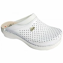 Сабо Леон PU100, женские, белые, 37 PU100-37
