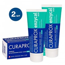 Набор из 2 паст Curaprox Enzycal 1450 ppm, 75 мл x 2 PM1771874