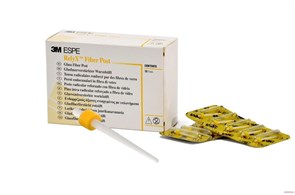 Штифты стоматологические стекловолоконные RelyX Fiber Post 3M ESPE , размер 1 (1.3 мм) желтый 10 шт 56862