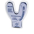 Копирка Bausch подкова BK 53, 100 мкм (артикуляционная бумага с прогрессирующим выделеним), 50 листов, синяя, Bausch 0001916260 - фото 435336