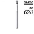 Боры Мани BR-46SC (черн.) (5 шт.), Mani Dia-Burs 1231913102 - фото 436182