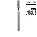 Боры Мани SF-31SC (черн.) (5 шт.), цилиндрический, Mani Dia-Burs 1231913095 - фото 436228