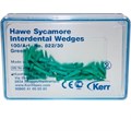 822/30 Клинья Sycamore Interdental деревянные зеленые (100шт), Kerr Hawe 00000002004 - фото 437439