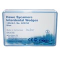 822/50 Клинья Sycamore Interdental деревянные синие (100шт), Kerr Hawe 00000910111 - фото 437444
