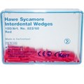 822/60 Клинья Sycamore Interdental деревянные красные (100шт), Kerr Hawe 00000909436 - фото 437447