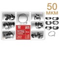 ТОР-1.298 Матрицы секционные металлические 5-и форм 50 шт.+кольцо 50мкм 00000002271 - фото 438312