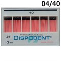 Штифты гуттаперчевые конусные 04 №40 (60шт), Dispodent 0001916501 - фото 442994