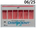 Штифты гуттаперчевые конусные 06 №25 (60шт), Dispodent 0001916500 - фото 443008