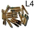 Штифты анкерные латунные L4 (12шт.). Форма 00000000345 - фото 443071