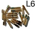 Штифты анкерные латунные L6 (12шт.). Форма 00000000347 - фото 443075