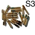 Штифты анкерные латунные S3 (12шт.). Форма 00000000350 - фото 443081