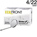 Зеркало HR FRONT, размер 4/22мм, плоское, упаковка 12 шт., Röder (Германия) 1231911641 - фото 444323