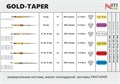 Gold-Taper S2, 25мм (6шт.) - машинный инструмент для обработки корневых каналов, Геософт 1231914108 - фото 447481