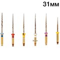 Gold-Taper Ассорти 31мм (SX(19мм),S1(25мм),S2,F1,F2,F3)-машинный инструмент для обработки корневых каналов 1231914323 - фото 447492