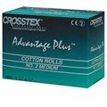 Валики ватные Advantage Plus №2, 2000 шт., Crosstex 00000000238 - фото 448722