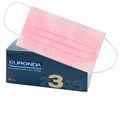 Маски EURONDA Розовые трехслойные 50 шт 0001914360 - фото 448815