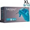 Перчатки Нитриловые Benovy XL (9/10), 3г. 200шт. 1231912476 - фото 449010