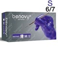 Перчатки Нитриловые Benovy Фиолетовые S (6/7), 100шт. 3,5 г. 1231913033 - фото 449019