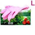 Перчатки Нитриловые РОЗОВЫЕ L (8/9) 100 шт 0001916509 - фото 449094