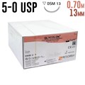 Гликолон 5-0 USP, 0.70 м 13 мм, 1 шт фиолетовый 1231915013 - фото 451428