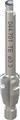 Короткое профильное сверло TE RN, Ø 3,3 мм, L 28 мм, Stainless steel 044.701 - фото 453809