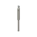 Короткая отвертка SCS для наконечника, L 26 мм, Stainless steel 046.411 - фото 453848