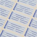 Наклейка для индикаторов концентрации дезсредств - Дезиконтов, в упаковке 40 шт. st98976 - фото 461142