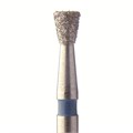 Бор алмазный 805 018 FG, синий, 5 шт. Форма: обратный конус с плоским концом 805.FG.018 - фото 462867