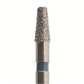 Бор алмазный 845R 025 FG, синий, 5 шт. Форма: конус с закругленным концом 845R.FG.025 - фото 462940