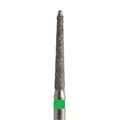 Бор алмазный 857G 014 FG, зеленый, 5 шт. Форма: конус с безопасным концом 857G.FG.014 - фото 462961